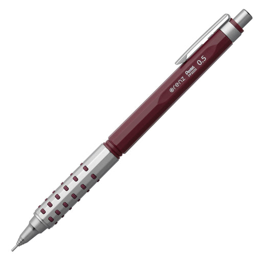 Premium Japanese Made Pentel Mechanical Pencil Olens 0.5mm - Dark Red XPP2005-B-Kiichin - The #1 Place for Japanese Goods in Your Hand!