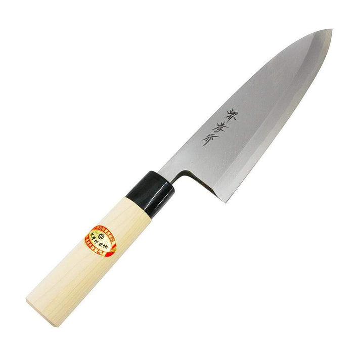 Sakai Takayuki Kasumitogi Shirogami Carbon Steel Deba Knife - 195mm (06038)-Kiichin - The #1 Place for Japanese Goods in Your Hand!