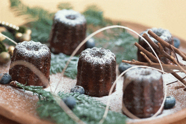 Shimotori Non-Stick Mold - 5.5cm Bordeaux Canele - Made in Japan-Kiichin - The #1 Place for Japanese Goods in Your Hand!