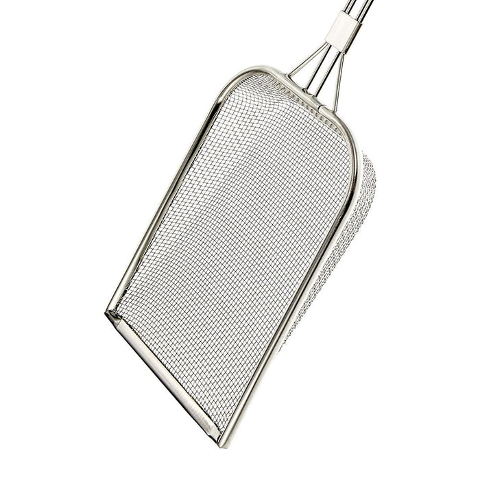 Shinetsu Works Square Stainless Steel Oil Strainer - Large Size, Made In Japan-Kiichin - The #1 Place for Japanese Goods in Your Hand!
