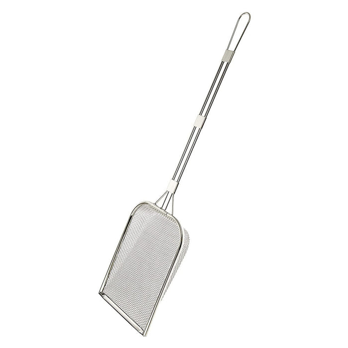 Premium Japanese Stainless Steel Oil Strainer - Shinetsu Works Square Medium-Kiichin - The #1 Place for Japanese Goods in Your Hand!