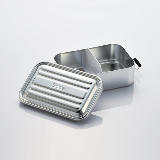 Skater AFD10-A Bento Box 1000ML Silver Men's Aluminum-Kiichin - The #1 Place for Japanese Goods in Your Hand!