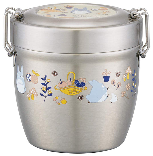 Skater Japan Totoro Stainless Steel Bento Box - 550ml Thermal Bowl-Kiichin - The #1 Place for Japanese Goods in Your Hand!