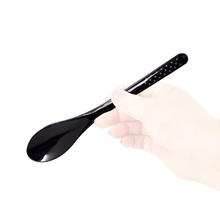 Skater Combi Set 21cm Spoon Chopsticks Black Dot CCS45SA Dishwasher Safe-Kiichin - The #1 Place for Japanese Goods in Your Hand!