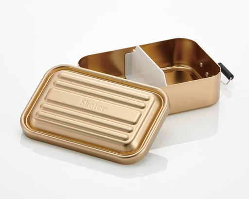 Skater AFT6B-A 600ml Bento Box Aluminum Mineral Tone Gold-Kiichin - The #1 Place for Japanese Goods in Your Hand!