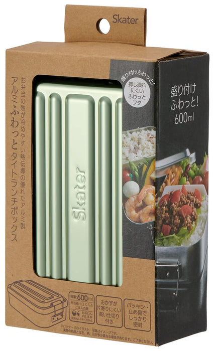 Skater Aft6B-A Bento Box 600ml Mineral Tone Green-Kiichin - The #1 Place for Japanese Goods in Your Hand!