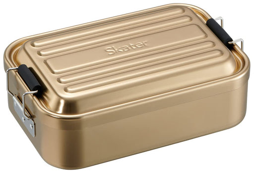 Skater AFT8B-A Aluminum Bento Box 850Ml Gold Mineral Tone Men Large Capacity-Kiichin - The #1 Place for Japanese Goods in Your Hand!