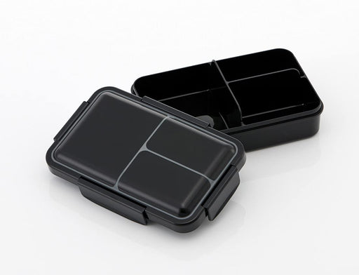 of title Skater Lunch Box Antibacterial LeakProof Dividers 850ml LargeCapacity Black Palt9Ag-A-Kiichin - The #1 Place for Japanese Goods in Your Hand!