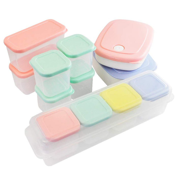 Skater 400Ml Pastel Yellow Frozen Storage Container - Made In Japan-Kiichin - The #1 Place for Japanese Goods in Your Hand!