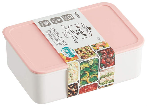 Skater Bento Box 650Ml Japan Storage Container - Set of 3 - Pastel Pink-Kiichin - The #1 Place for Japanese Goods in Your Hand!