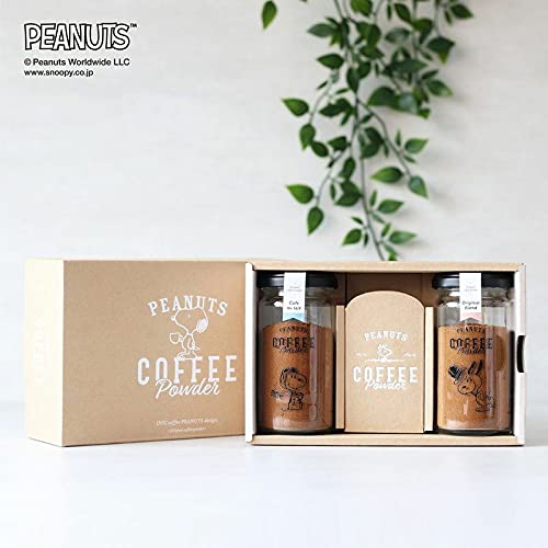Start Snoopy Coffee 2Bottle Gift Box Original Blend Cafe Au Lait Best Powdered Coffee Perfect With Sweets-Kiichin - The #1 Place for Japanese Goods in Your Hand!