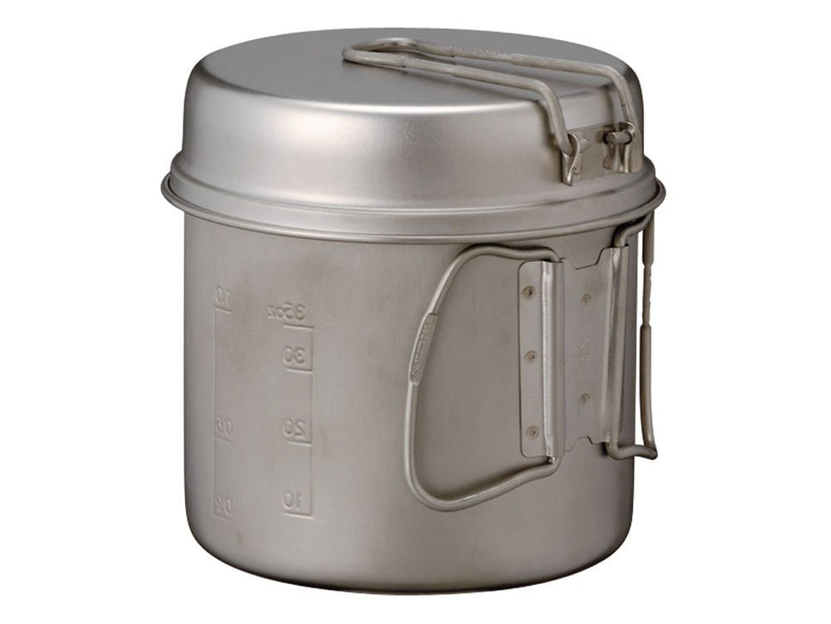 Snow Peak Titanium Trek 1400 - Lightweight Camping Cookware-Kiichin - The #1 Place for Japanese Goods in Your Hand!