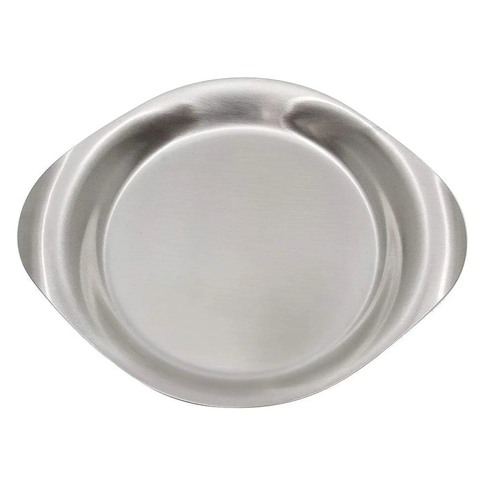 Sori Yanagi 18cm Stainless Steel Serving Platter-Kiichin - The #1 Place for Japanese Goods in Your Hand!