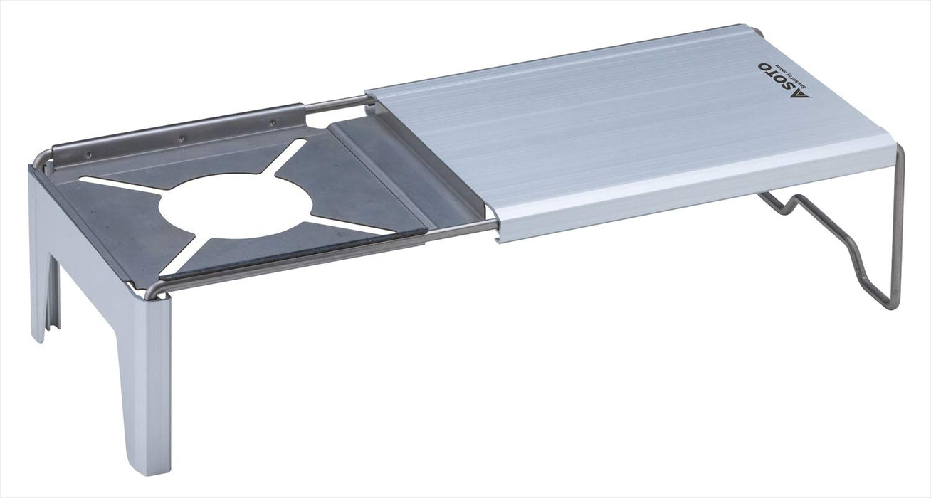 Soto Japan Minimal Worktop St-3107 Silver 37.6X15.3X9.5Cm Sleek and Functional Worktop for Your Kitchen-Kiichin - The #1 Place for Japanese Goods in Your Hand!