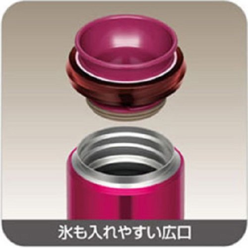 Thermos 0.5L Black Vacuum Insulated Water Bottle Jno-500 Bk (Made In Japan)-Kiichin - The #1 Place for Japanese Goods in Your Hand!