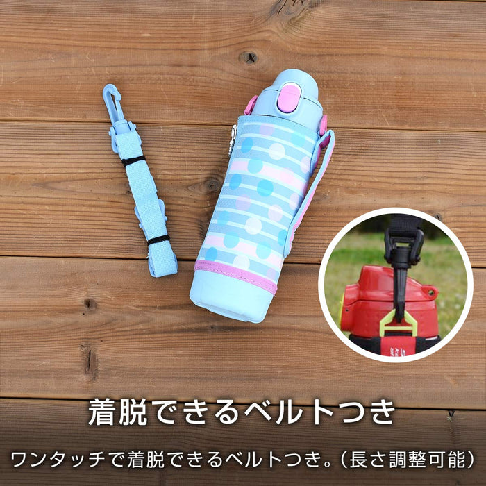 Tiger Thermos 500ml Stainless Steel Sports Water Bottle with Cup - Red (Mbo-H050R)-Kiichin - The #1 Place for Japanese Goods in Your Hand!