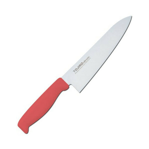 Tojiro Red 180mm Color MV Gyuto Knife with Elastomer Handle-Kiichin - The #1 Place for Japanese Goods in Your Hand!