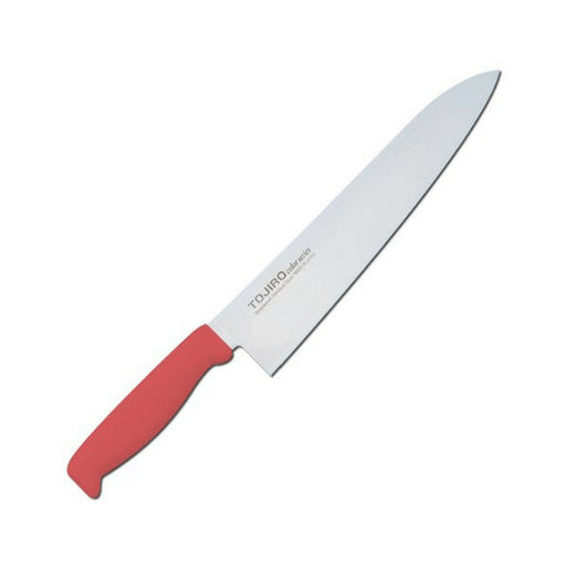 Tojiro 240mm Red Color MV Gyuto Knife with Elastomer Handle-Kiichin - The #1 Place for Japanese Goods in Your Hand!