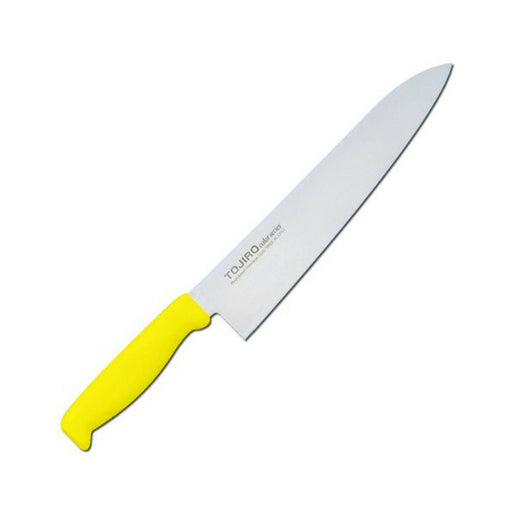 Tojiro 240mm Yellow Color MV Gyuto Knife with Elastomer Handle-Kiichin - The #1 Place for Japanese Goods in Your Hand!