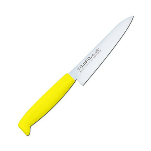 Tojiro 120mm Color MV Petty Knife - Yellow-Kiichin - The #1 Place for Japanese Goods in Your Hand!