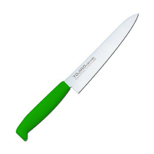 Tojiro 150mm Green Color MV Petty Knife with Elastomer Handle-Kiichin - The #1 Place for Japanese Goods in Your Hand!
