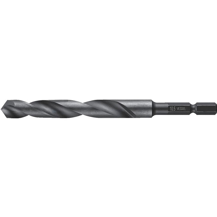 Vessel KMD-10.5 Drill Bit 10.5mm for Ironwork-Kiichin - The #1 Place for Japanese Goods in Your Hand!