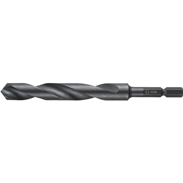 Vessel KMD-12.0 Drill Bit for Ironwork 12.0mm-Kiichin - The #1 Place for Japanese Goods in Your Hand!
