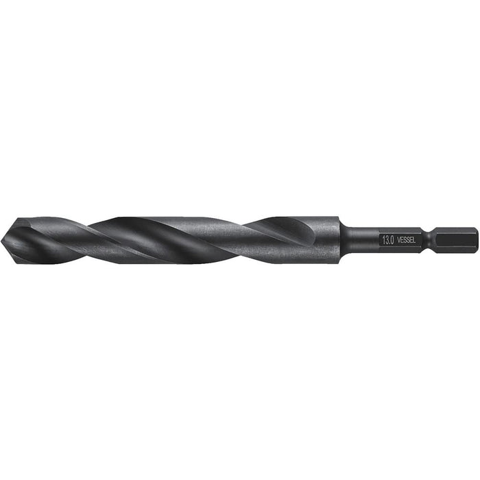 Vessel KMD-13.0 Drill Bit for Ironwork 13.0mm-Kiichin - The #1 Place for Japanese Goods in Your Hand!