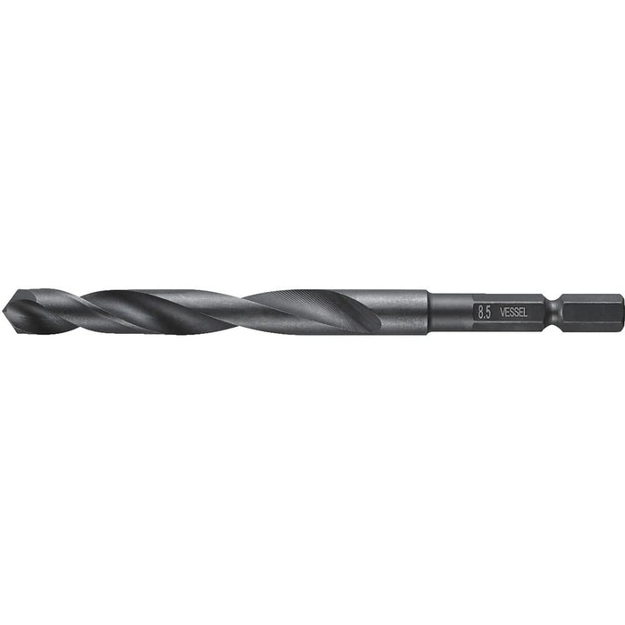 Vessel KMD-8.5 Drill Bit 8.5mm for Large Diameter Holes in Ironwork-Kiichin - The #1 Place for Japanese Goods in Your Hand!
