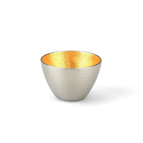 Teshigoto Club Japanese Paper & Gold Leaf Sake Cup Set (2) - Nousaku Japan-Kiichin - The #1 Place for Japanese Goods in Your Hand!
