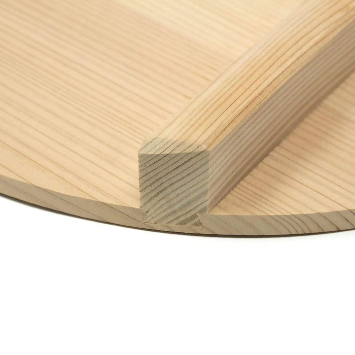 Yamacoh Sawara Cypress Round Lid for 42cm Hangiri Sushi Rice Bowl-Kiichin - The #1 Place for Japanese Goods in Your Hand!