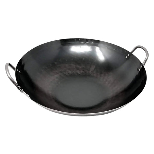 Yamada 42cm Double-Handle Wok - Premium Iron (1.2mm Thickness)-Kiichin - The #1 Place for Japanese Goods in Your Hand!