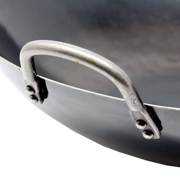 Yamada 45cm Double-Handle Wok - Premium Iron (1.2mm Thickness)-Kiichin - The #1 Place for Japanese Goods in Your Hand!