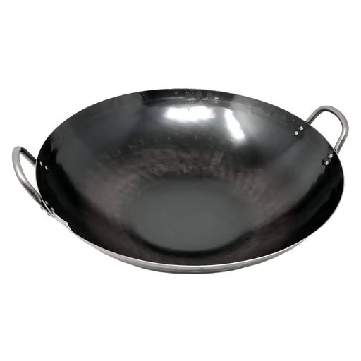 Yamada 48cm Double-Handle Wok - Premium Iron, 1.6mm Thick-Kiichin - The #1 Place for Japanese Goods in Your Hand!