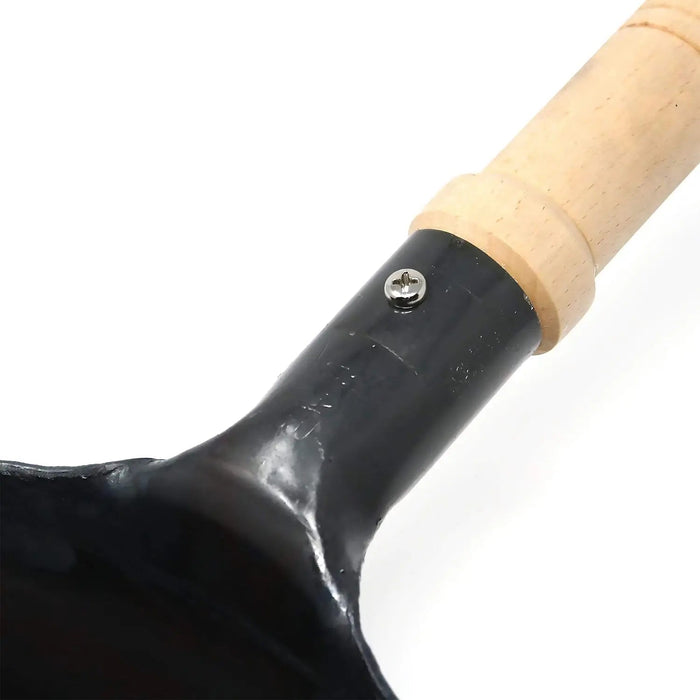 Yamada 39cm Round Bottom Wok with Wooden Handle - 1.2mm Thickness-Kiichin - The #1 Place for Japanese Goods in Your Hand!