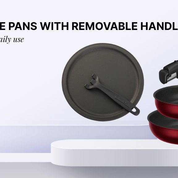 japanese pans with removable handles
