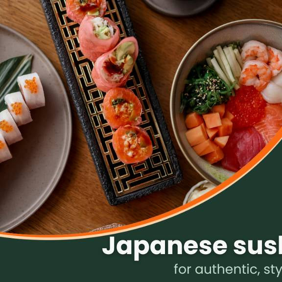 japanese sushi plate