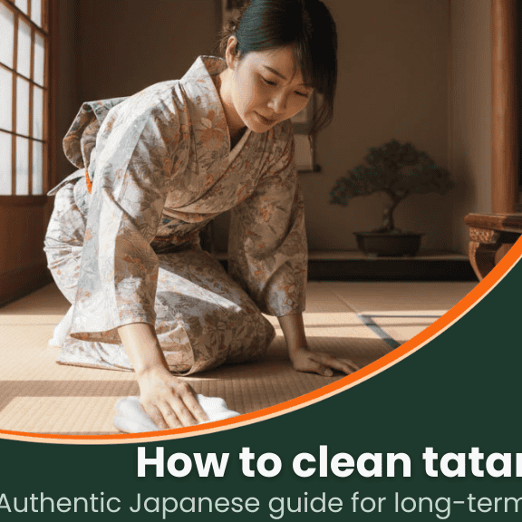 how to clean tatami mats