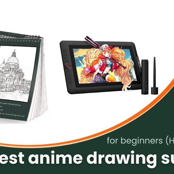 anime drawing supplies