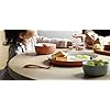 KINTO   Bonbo Orange Spoon & Fork Set for Kids Microwave & Dishwasher Safe