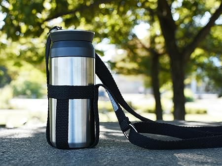 KINTO Travel Tumbler 500ml Khaki Vacuum Double Wall Thermal Flask 20944
