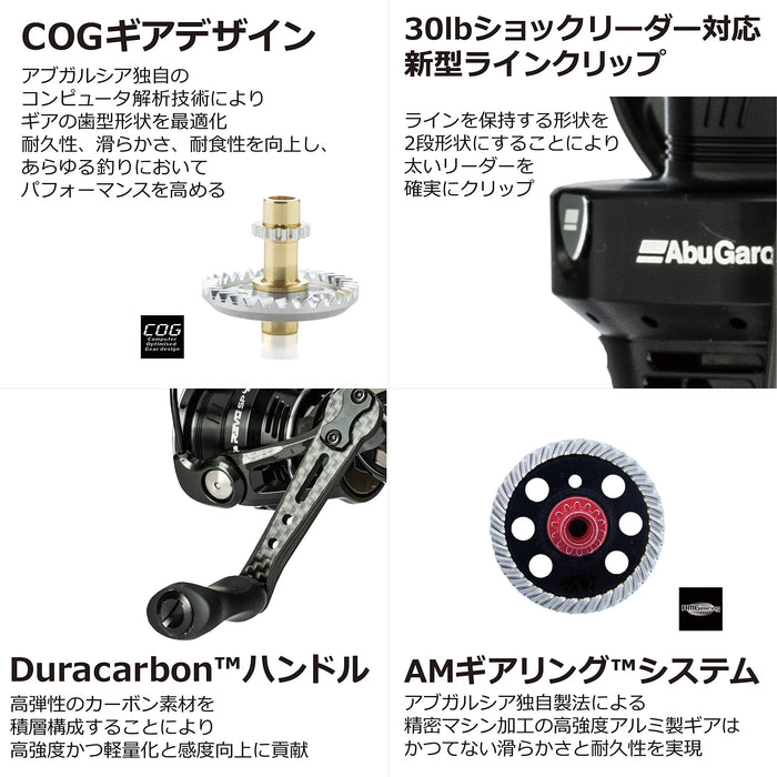 Abu Garcia Revo Beast 3000Sh High-Performance Spinning Reel-Kiichin - The #1 Place for Japanese Goods in Your Hand!