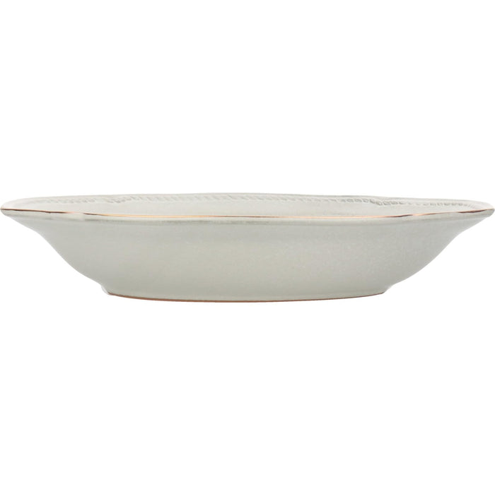 Aito Ivory Oval Curry Pasta Plate Mino Ware 25x17cm Dishwasher Safe Japan