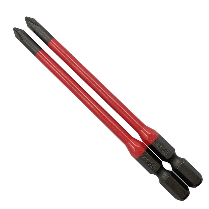 Anex Tool Annex Bit Step +1X100 Set of 2 - Color Series ACMD-1100-Kiichin - The #1 Place for Japanese Goods in Your Hand!