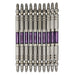 Anex Ryutai Bit Double-Head Slim Stool 2x110 10-Pack Anex Arts-14M Tool-Kiichin - The #1 Place for Japanese Goods in Your Hand!