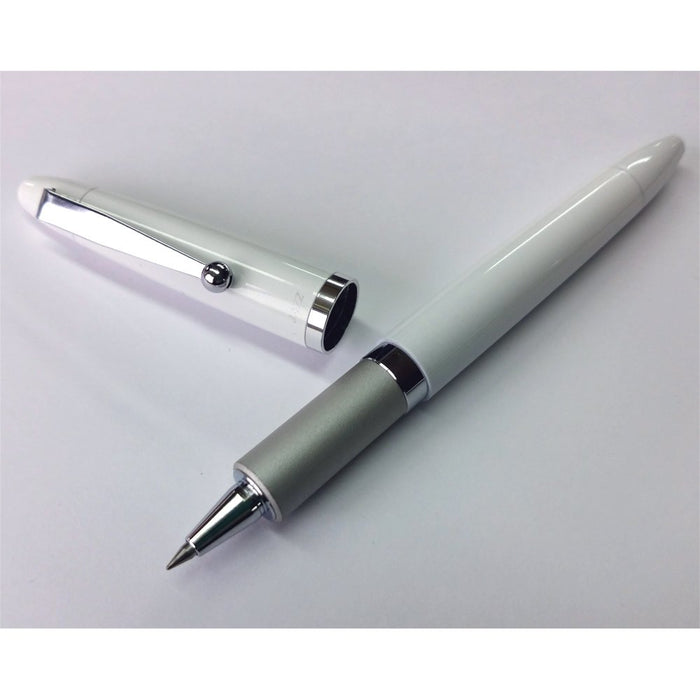Ohto Jazz CB-13J-WT White Ballpoint Pen - Water Based Ink-Kiichin - The #1 Place for Japanese Goods in Your Hand!