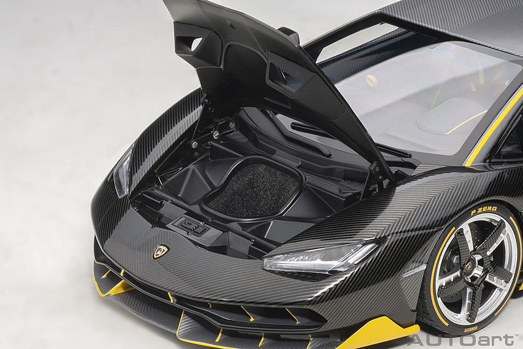 Autoart 1/18 Lamborghini Centenario Carbon Black/Yellow-Kiichin - The #1 Place for Japanese Goods in Your Hand!