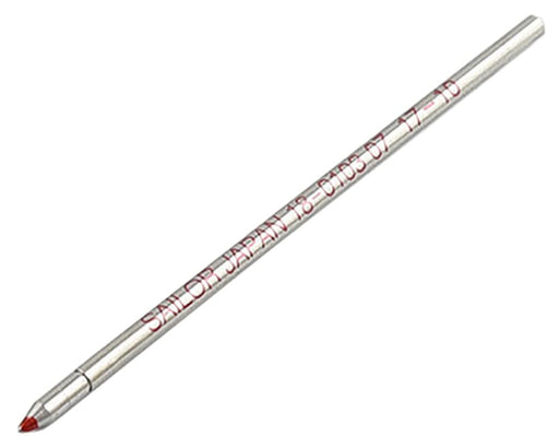 Sailor Fountain Pen Ballpoint Refill 10 Pieces Red 0.7 Model 0104-Kiichin - The #1 Place for Japanese Goods in Your Hand!