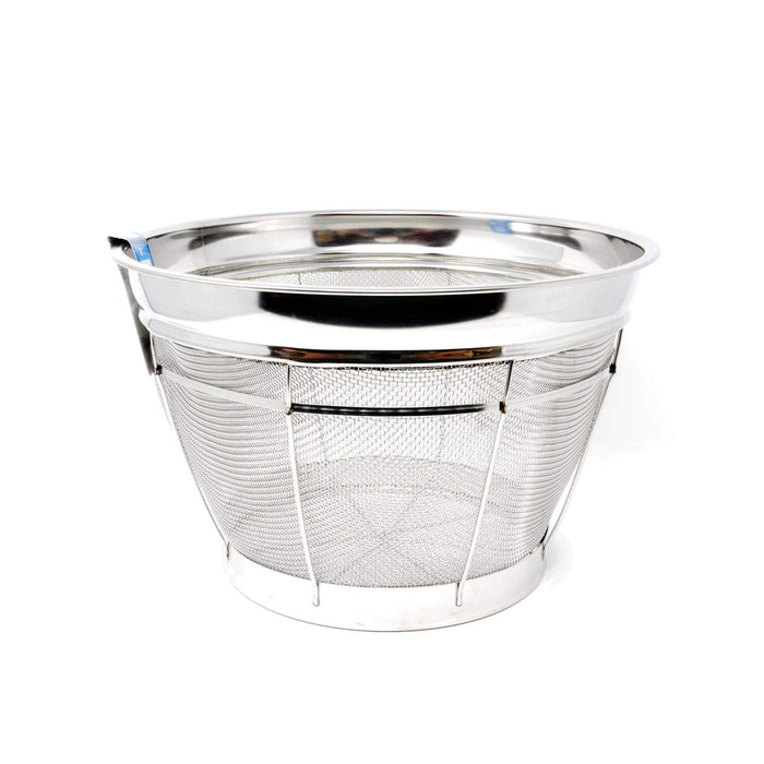 Benkei Japan 35Cm Stainless Steel Rice Colander - Heavy Duty Draining and Washing-Kiichin - The #1 Place for Japanese Goods in Your Hand!