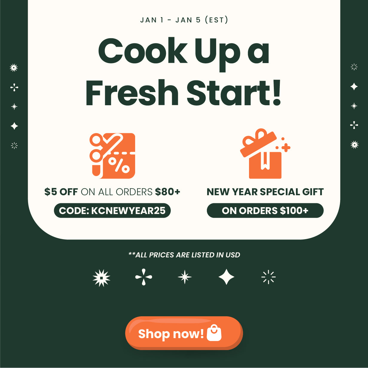 [EXPIRED] NEW YEAR PROMOTION